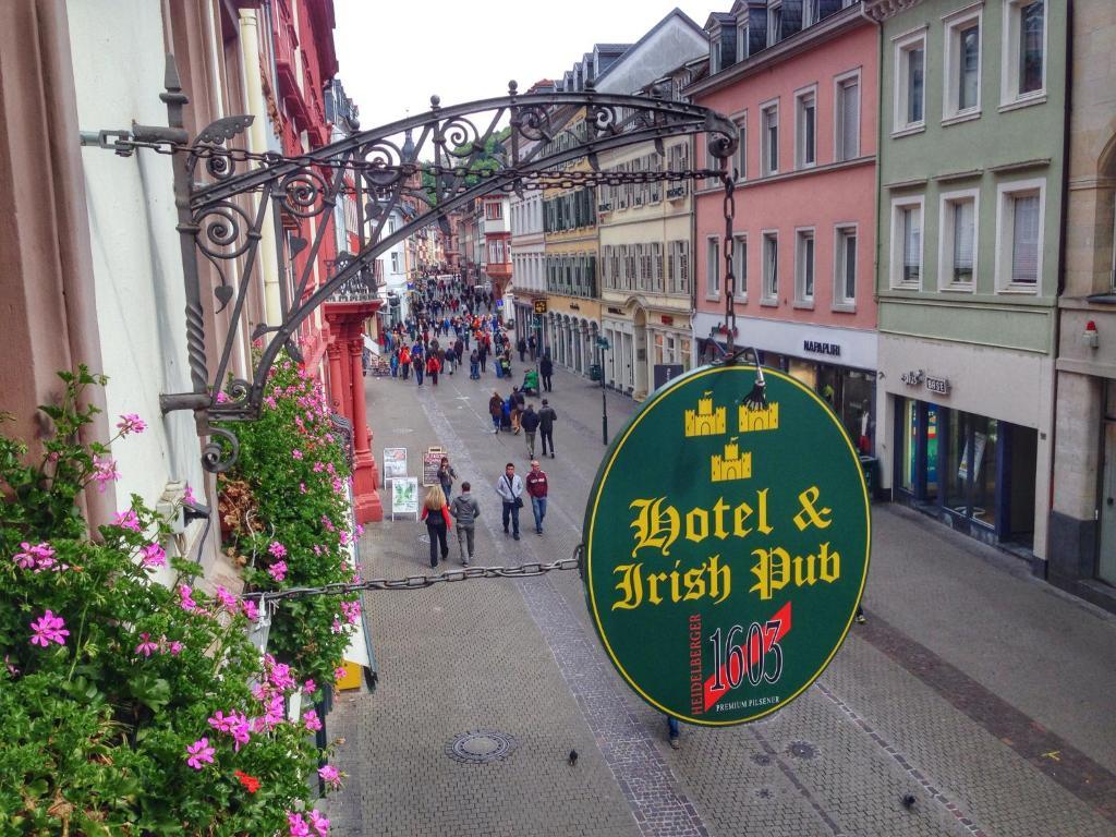 The Dubliner Hotel & Irish Pub Heidelberg Esterno foto